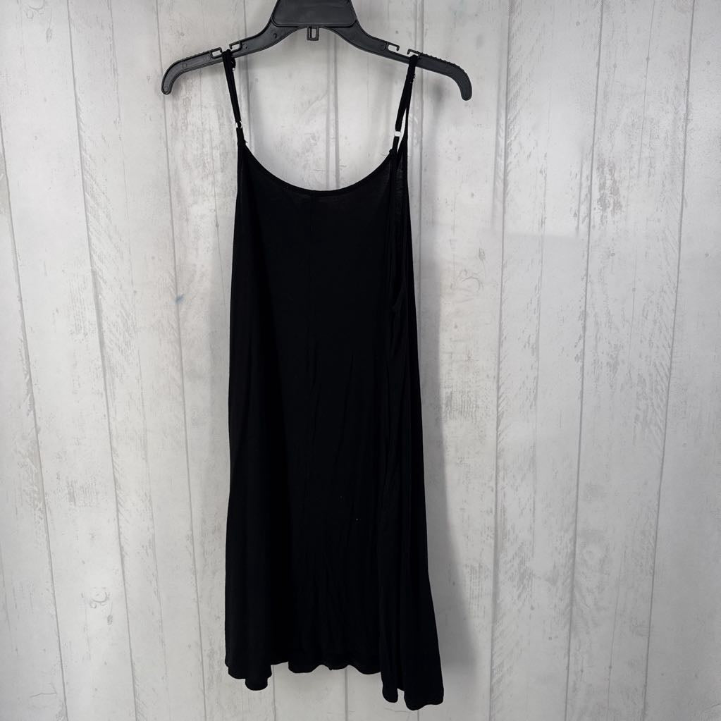 XL button front slvls dress