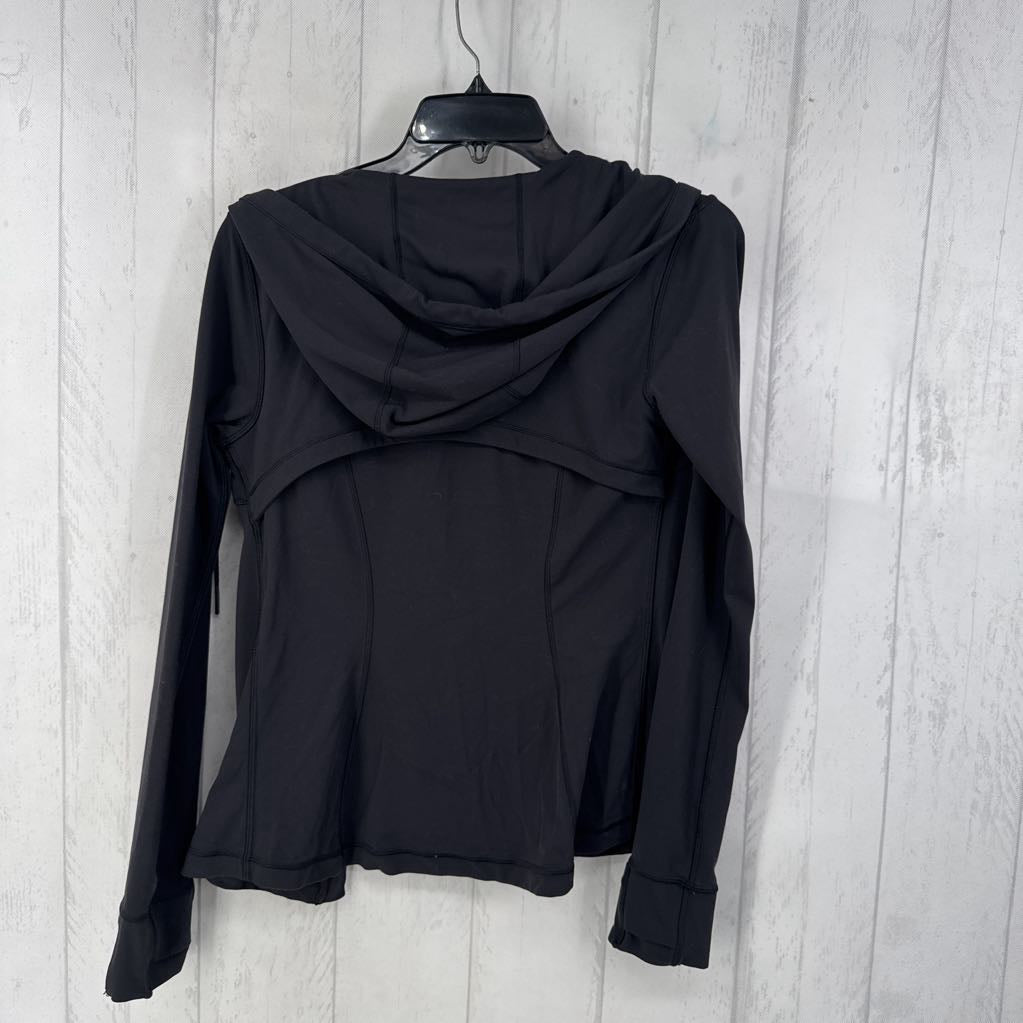 6 zip-up hooded jacket