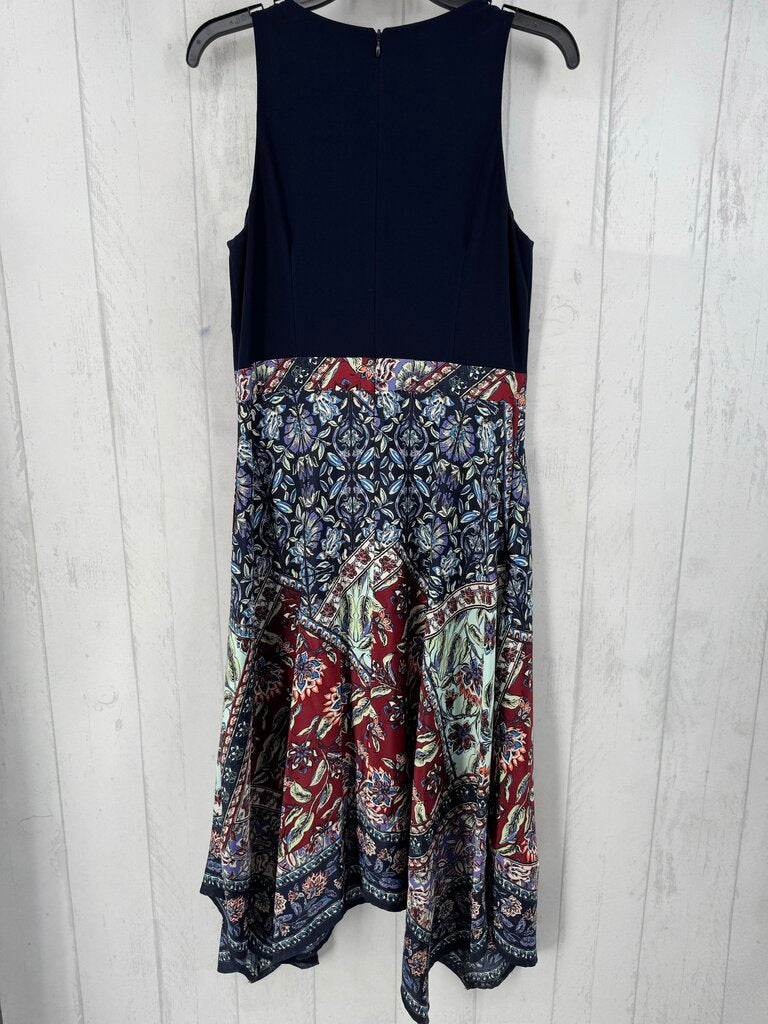 10 patchwork flo print slvls dress