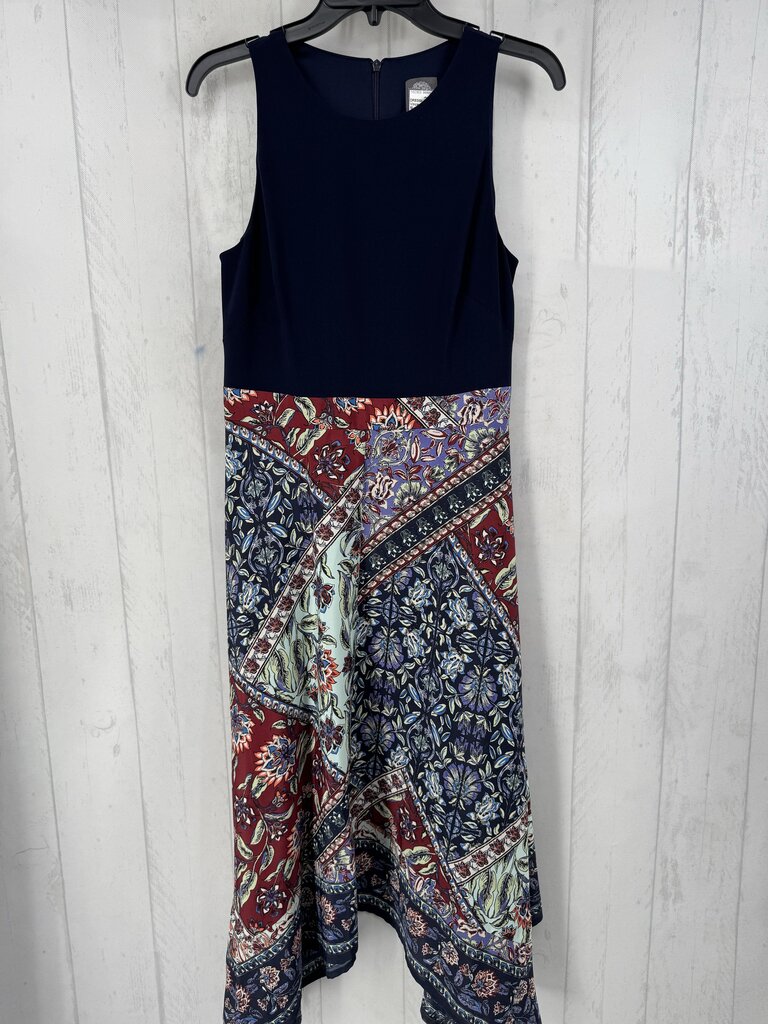 10 patchwork flo print slvls dress