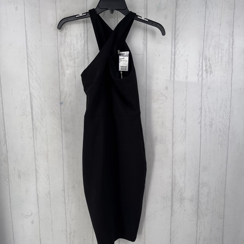 0 halter neck slvls dress