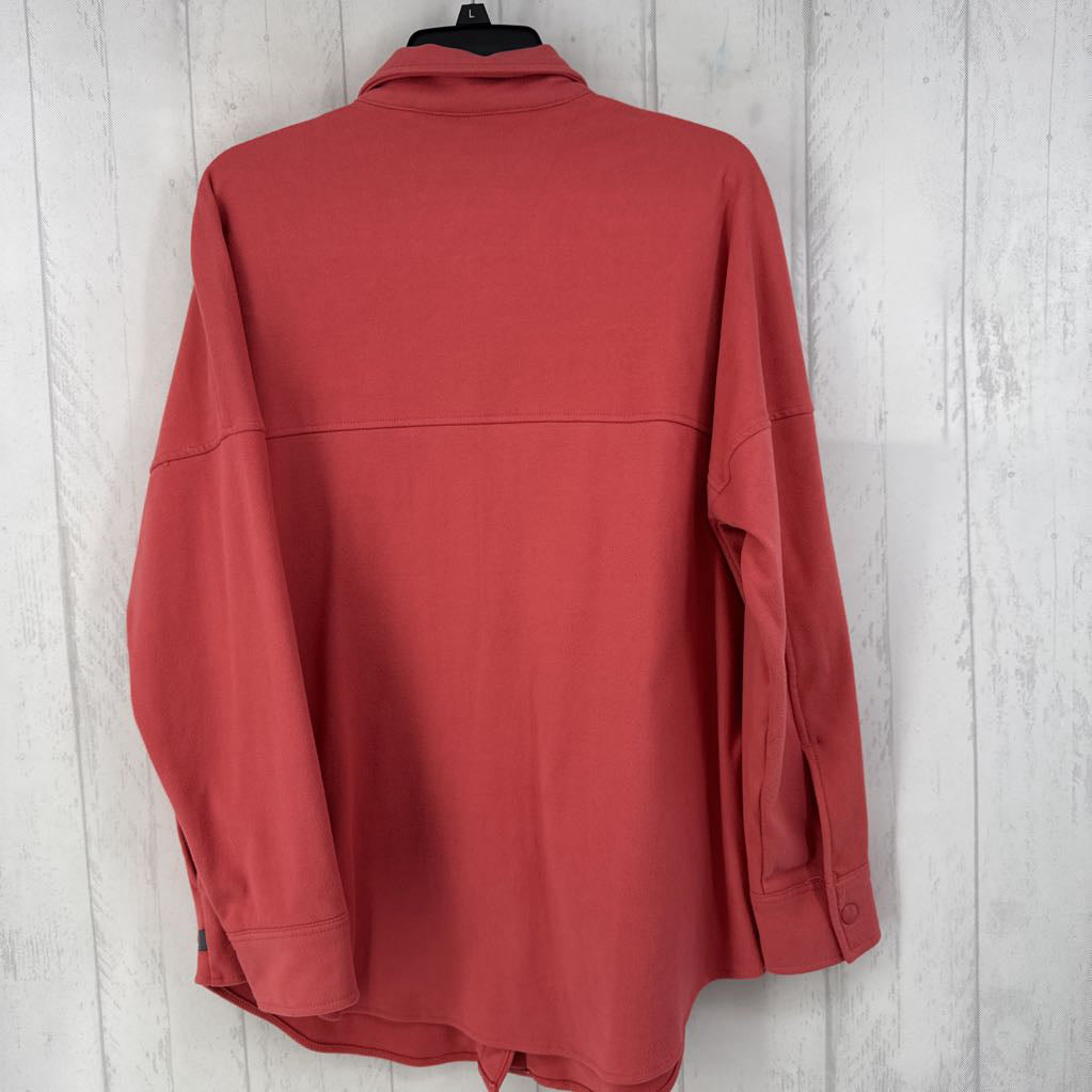L fleece shacket