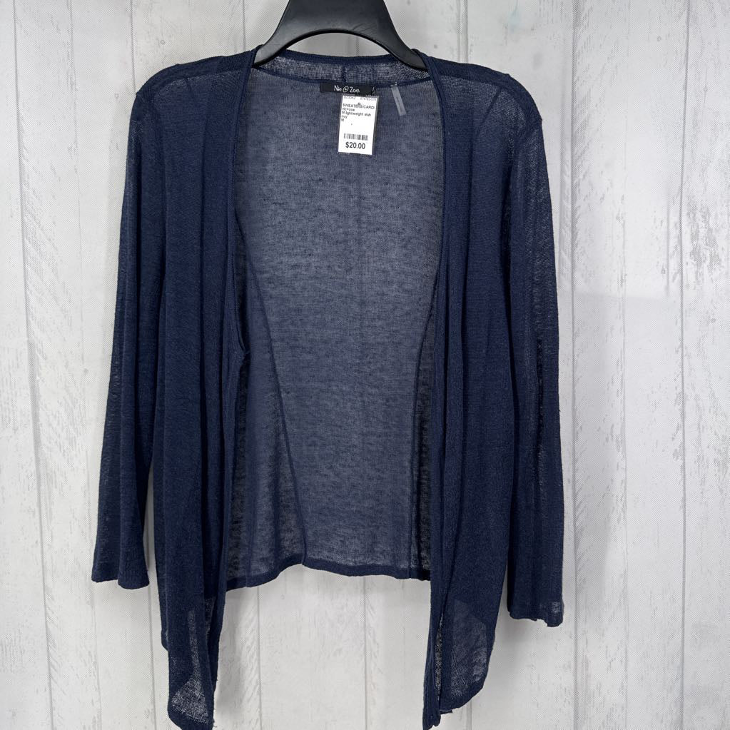 M lightweight slub cardi