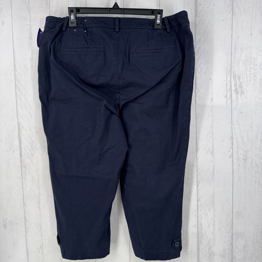16 twill capris