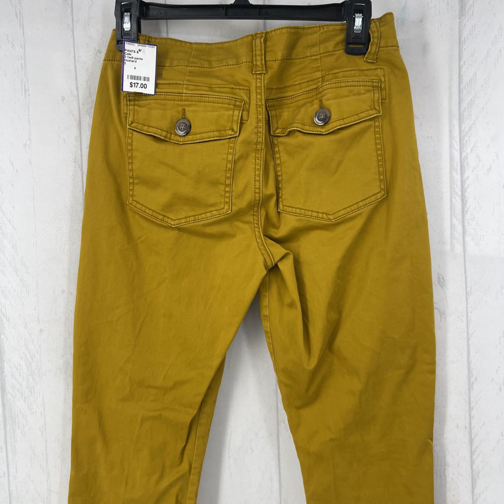 2 twill pants