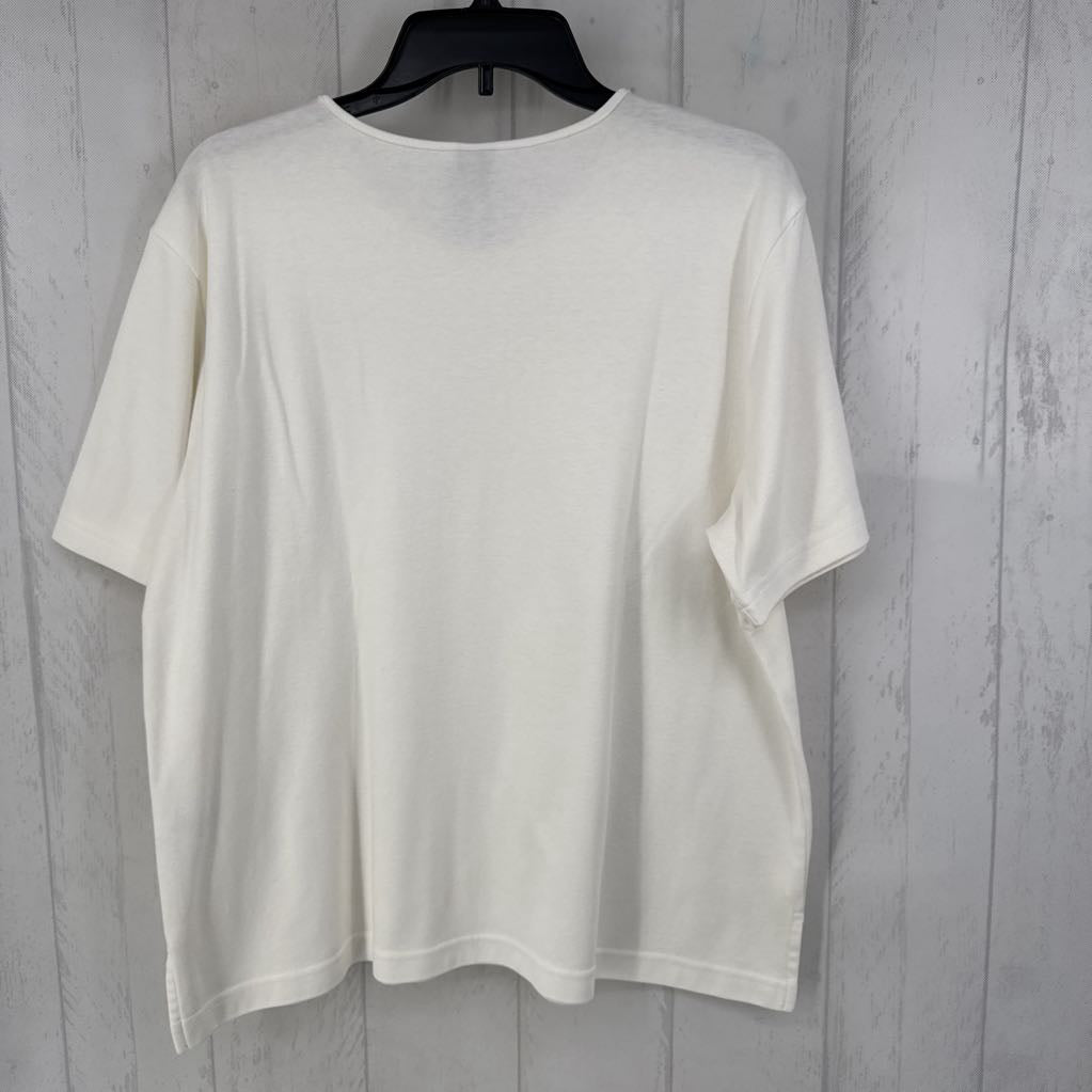 XL scoop neck s/s tee