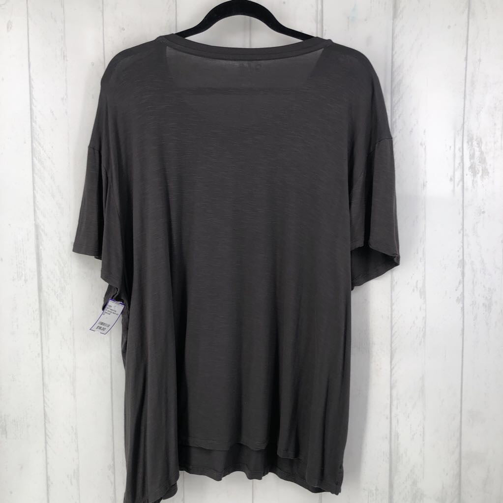 2X scoop neck s/s tee