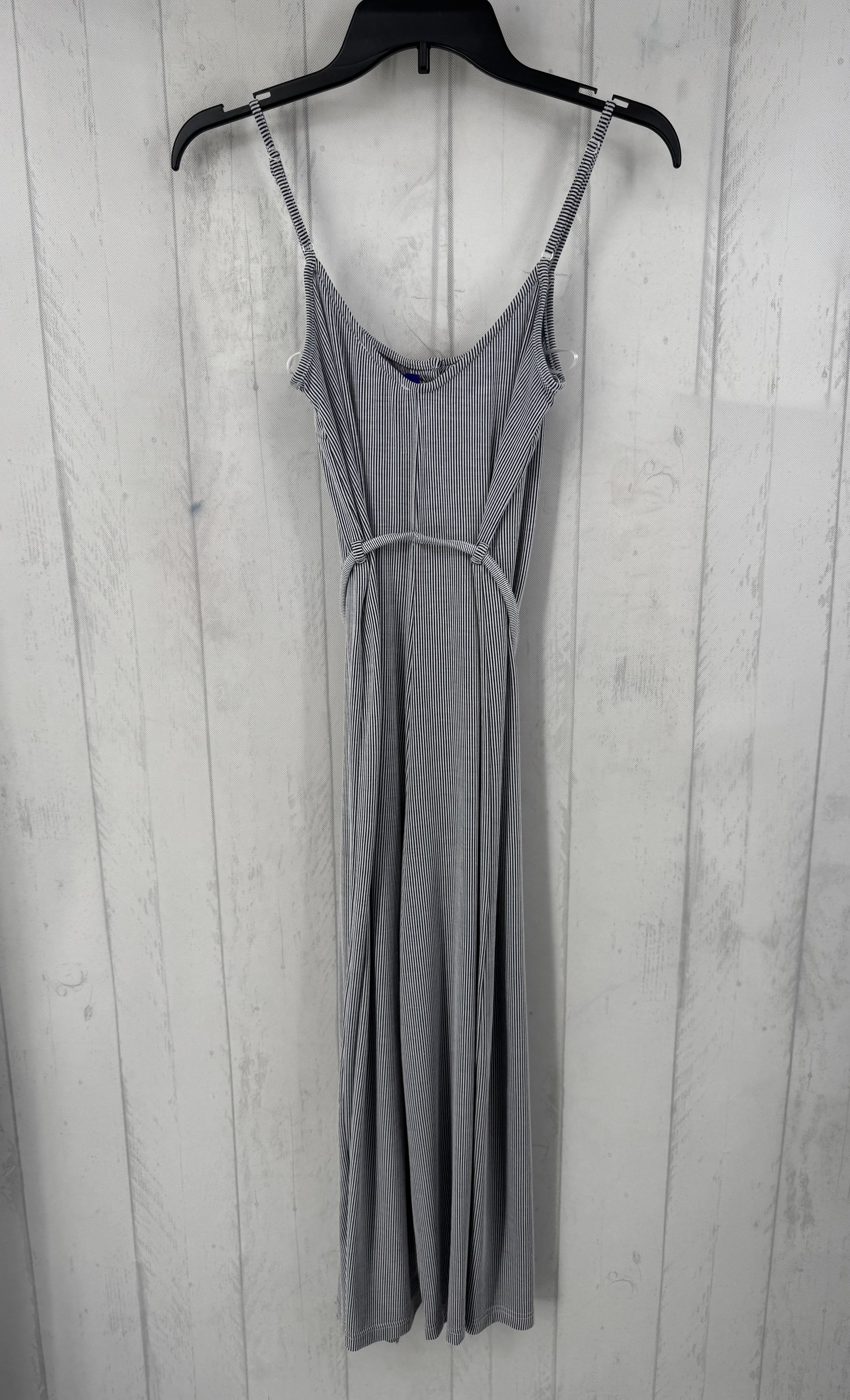 S striped slvls jumpsuit
