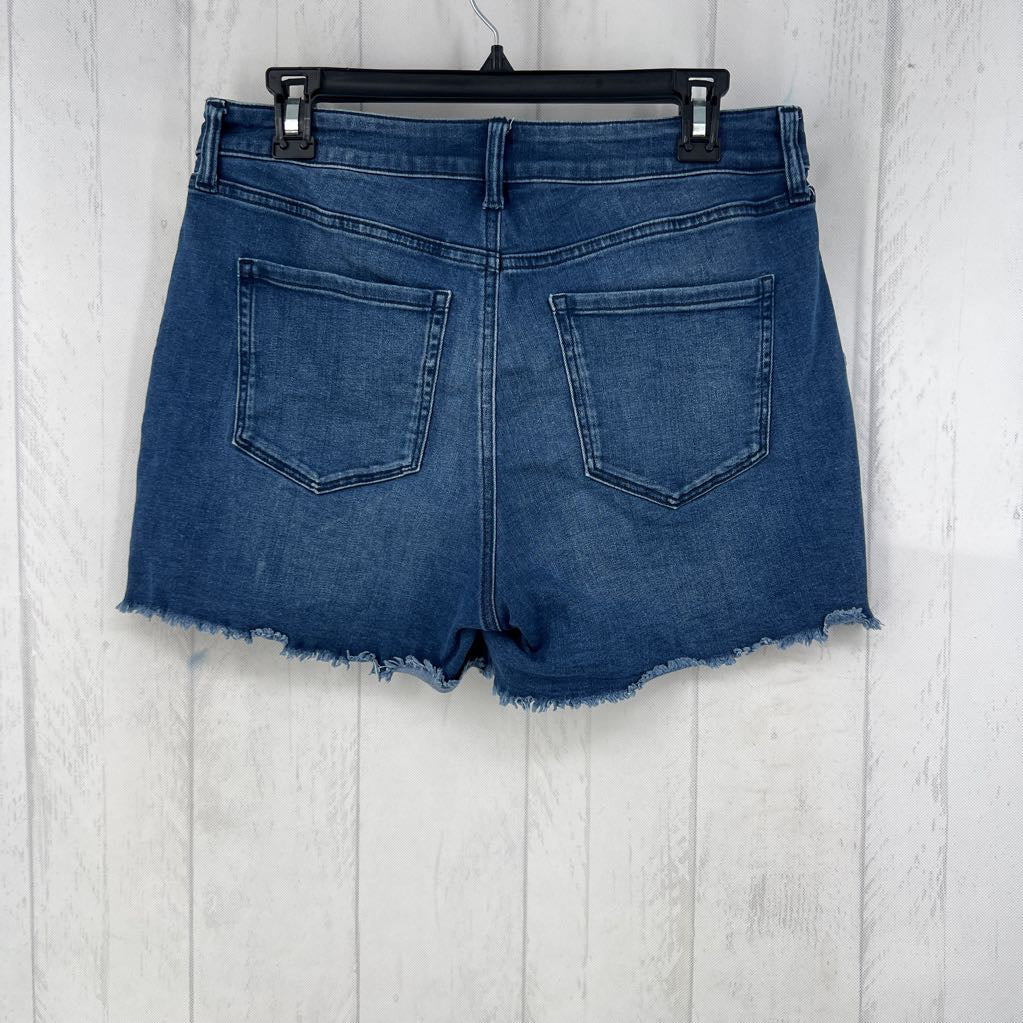 8 denim shorts