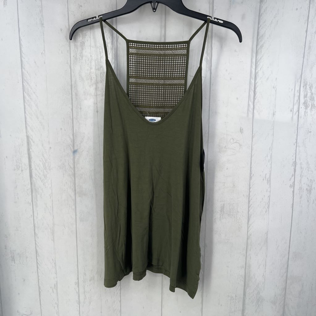 L crochet back tank