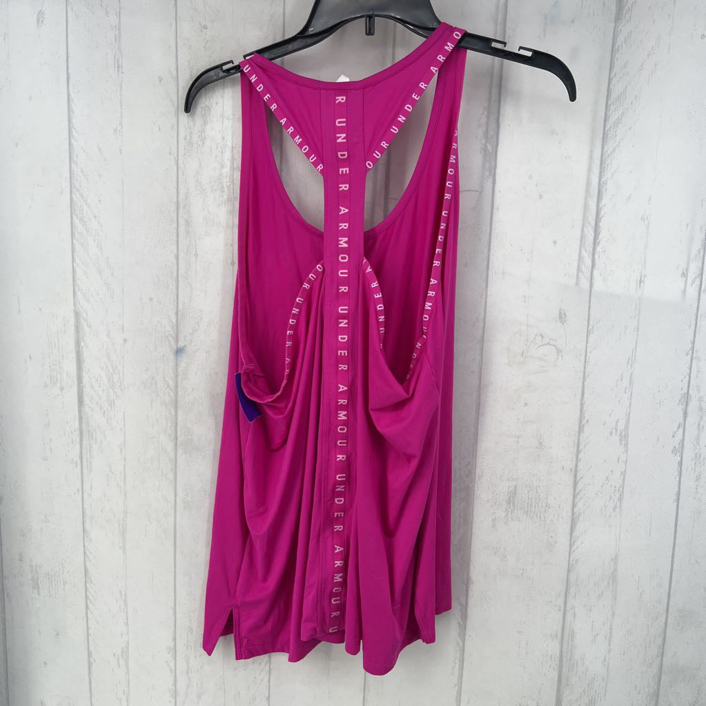 L racerback flowy tank