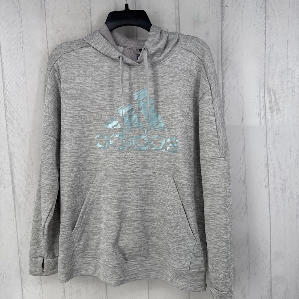 L logo hoodie