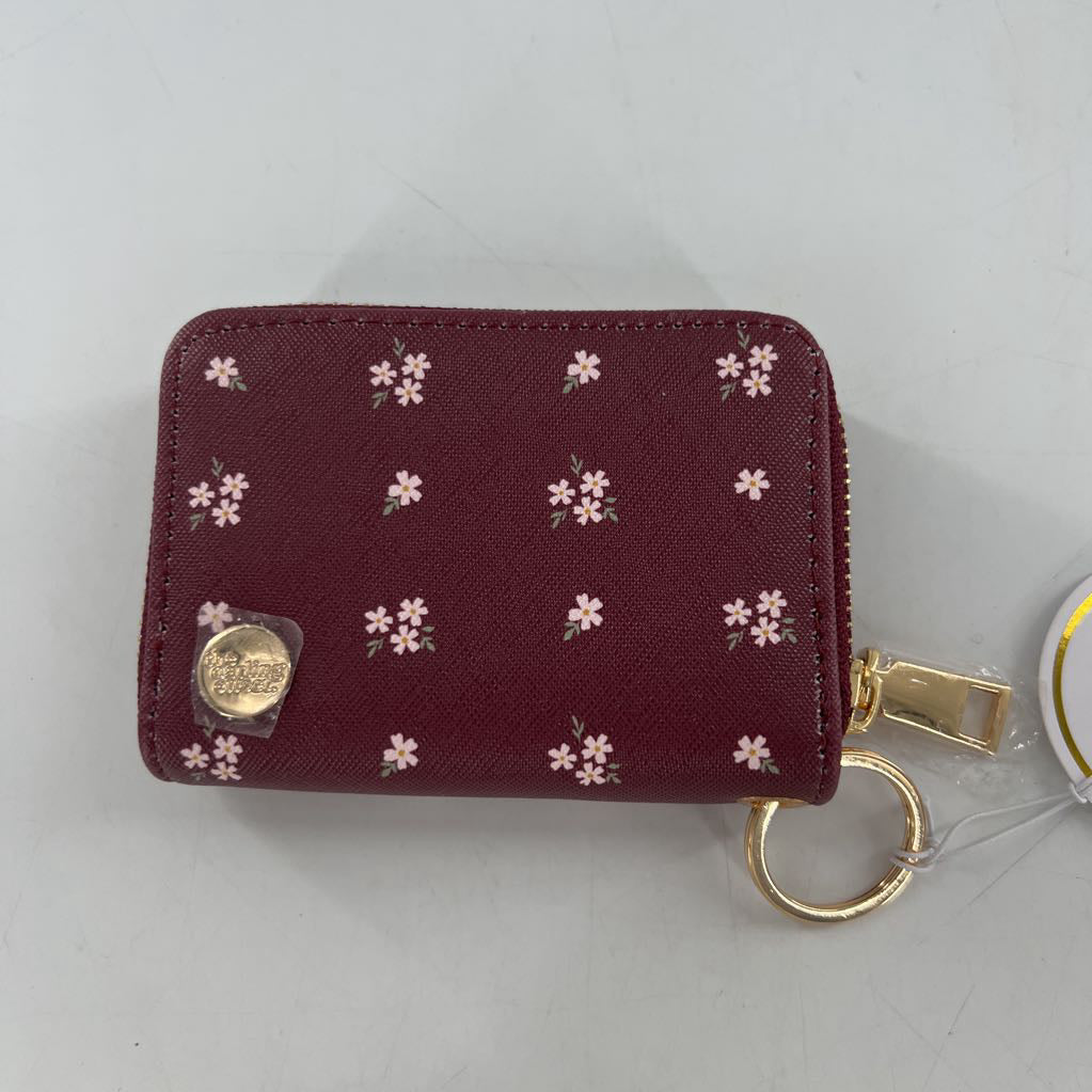 flo print zip around card-holder