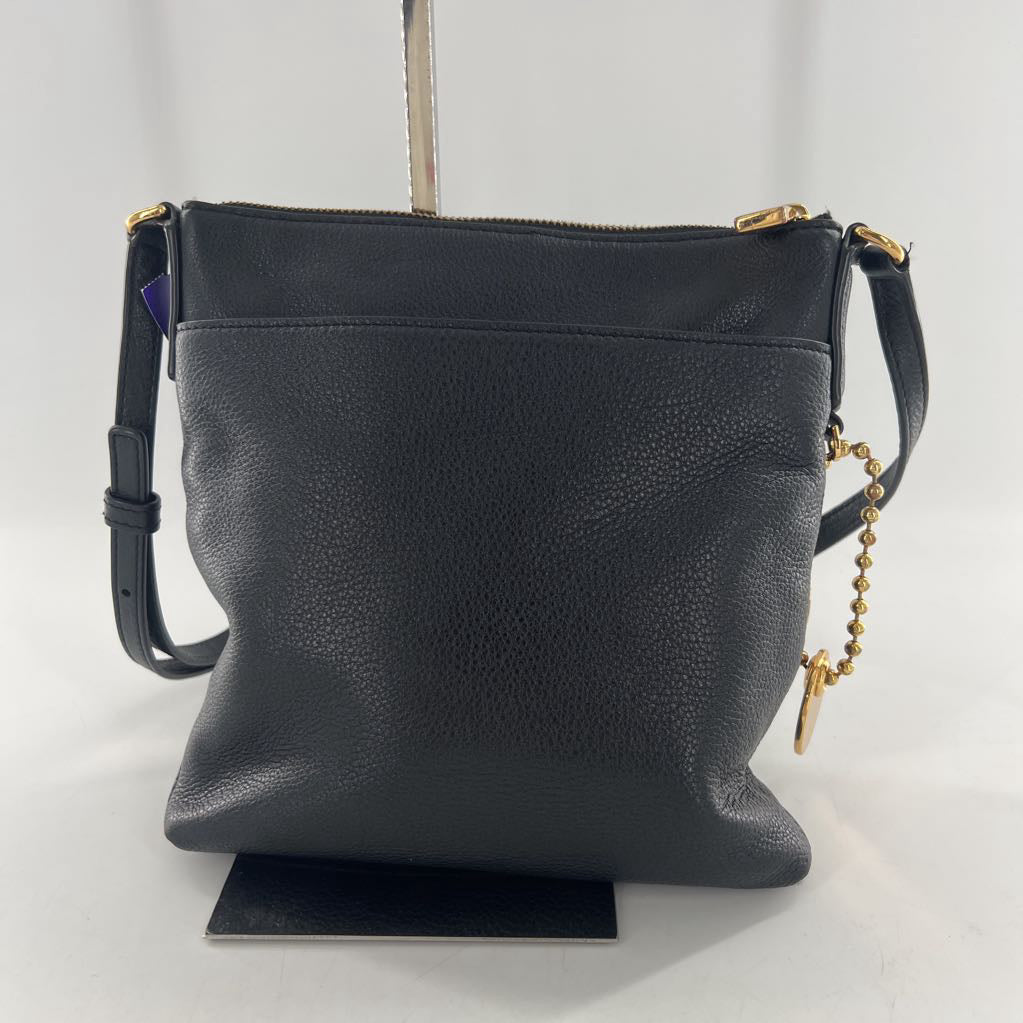 top zip crossbody w/ slip pocket