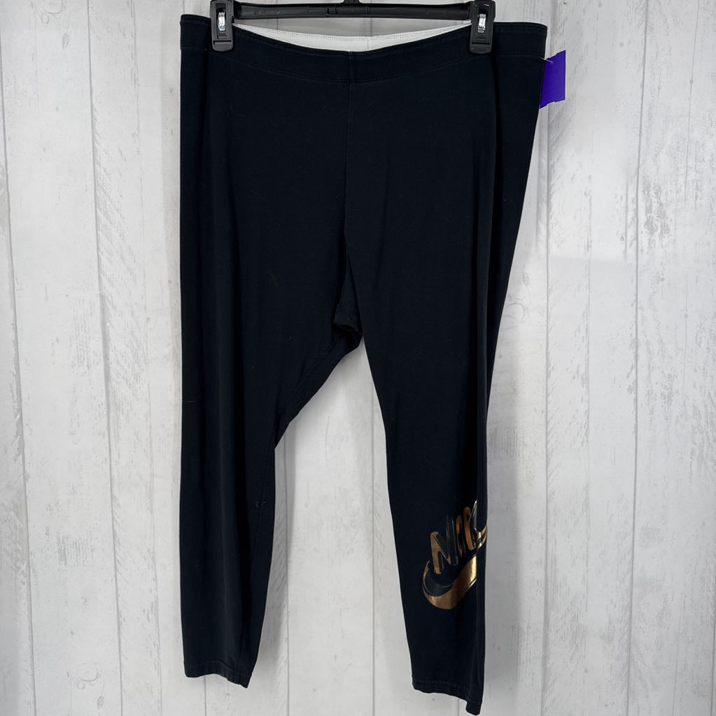 2X logo printed leggings