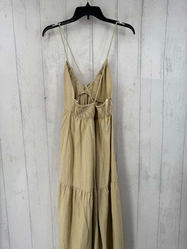 M linen blend sundress