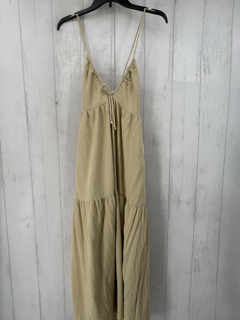 M linen blend sundress
