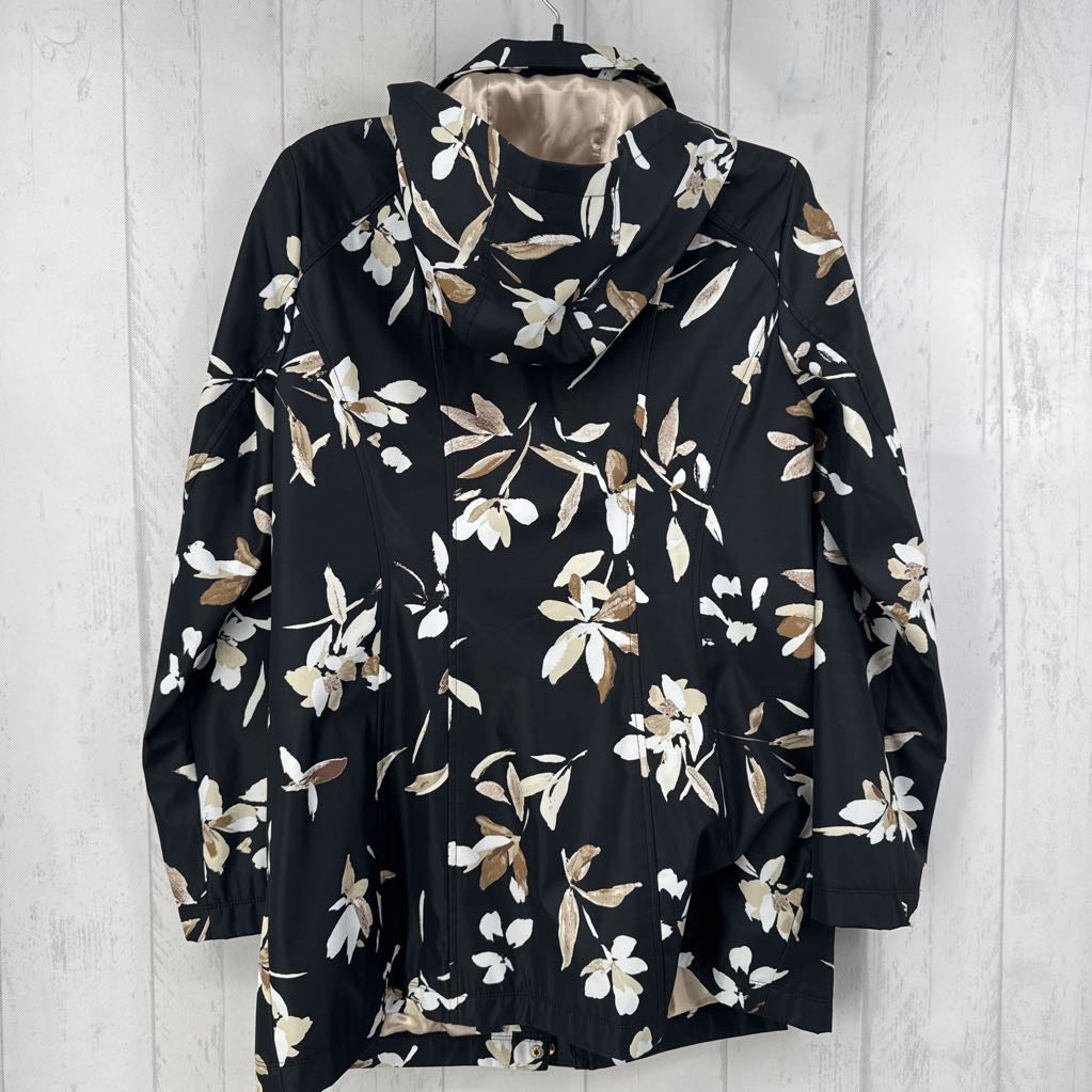 XXS flo print rain coat