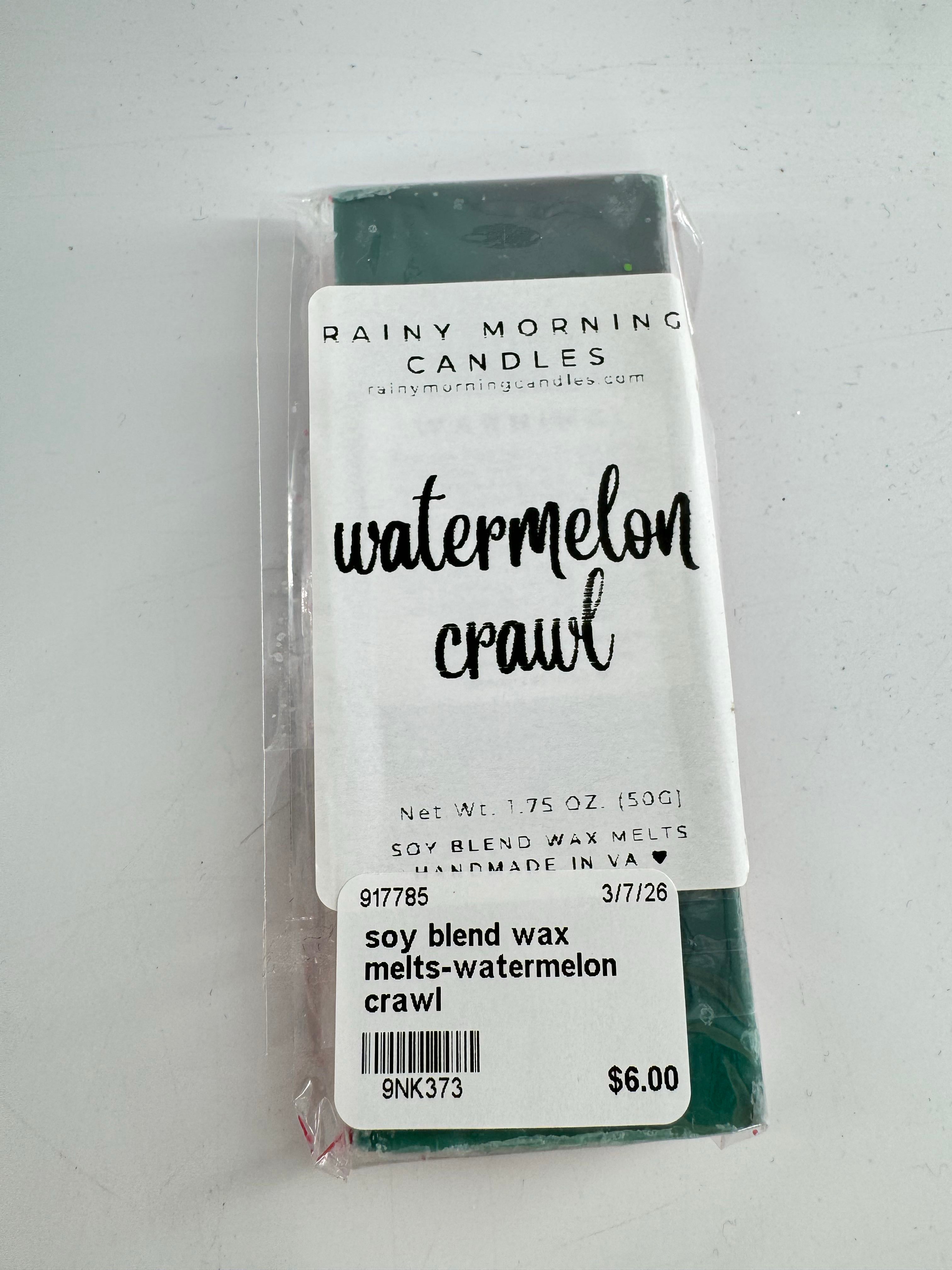soy blend wax melts-watermelon crawl