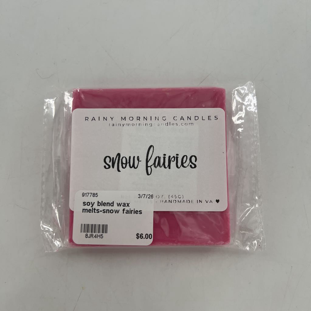 soy blend wax melts-snow fairies
