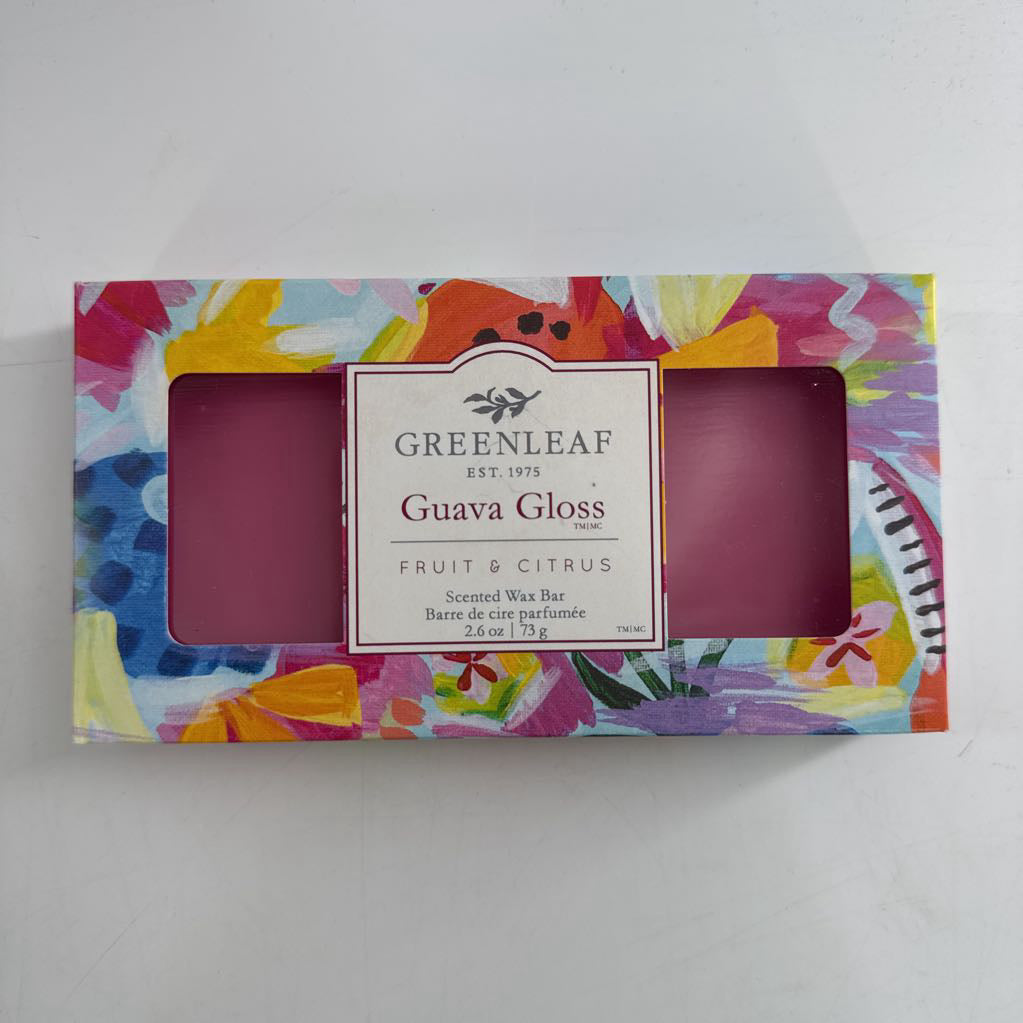 scented wax bar-guava gloss