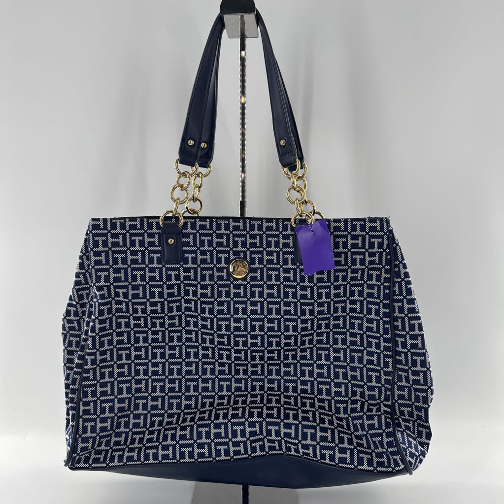 signature logo tote bag