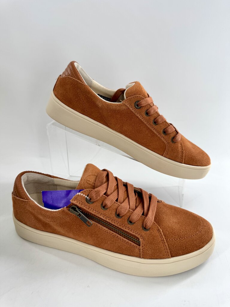 9 suede lace-up sneaker