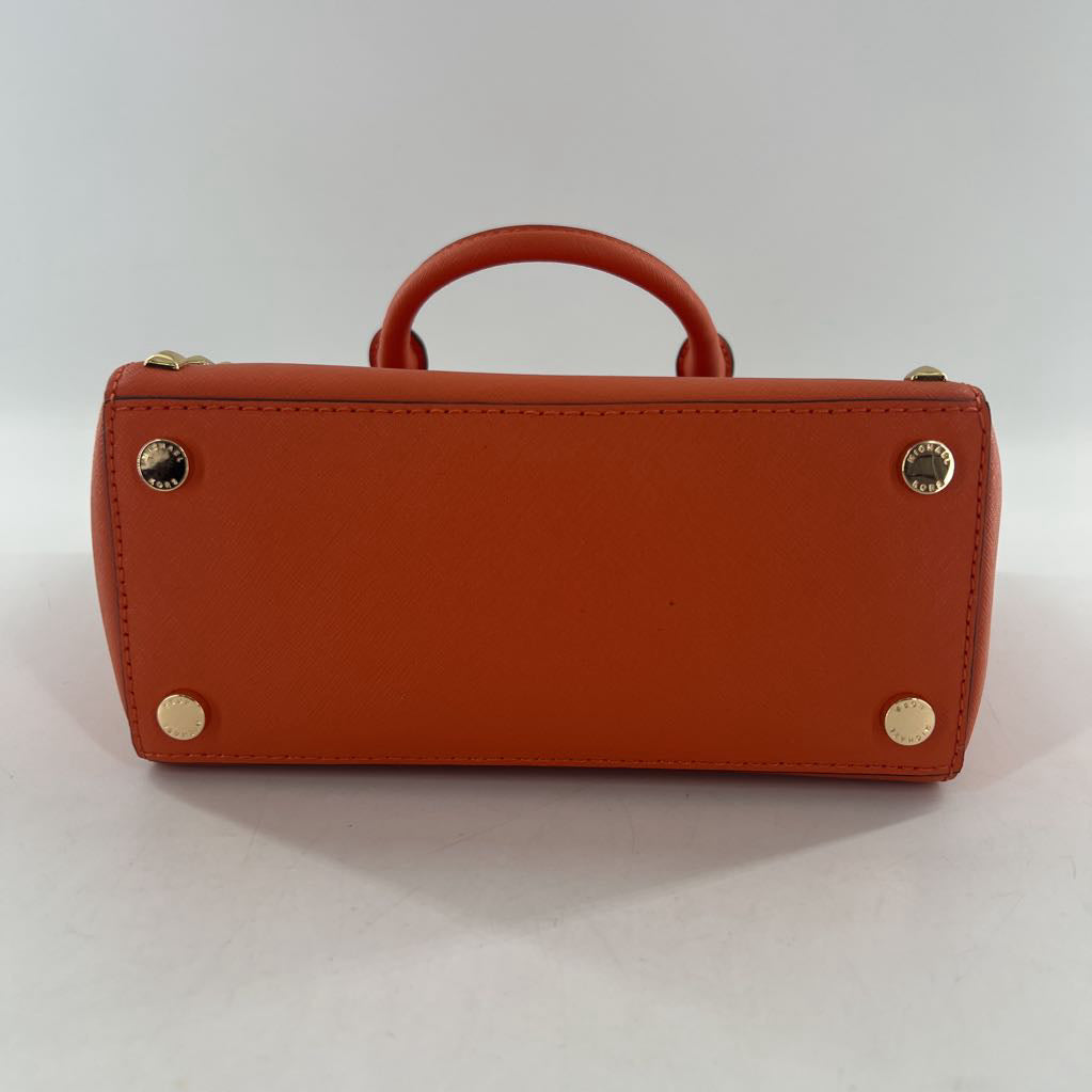 studded footed satchel