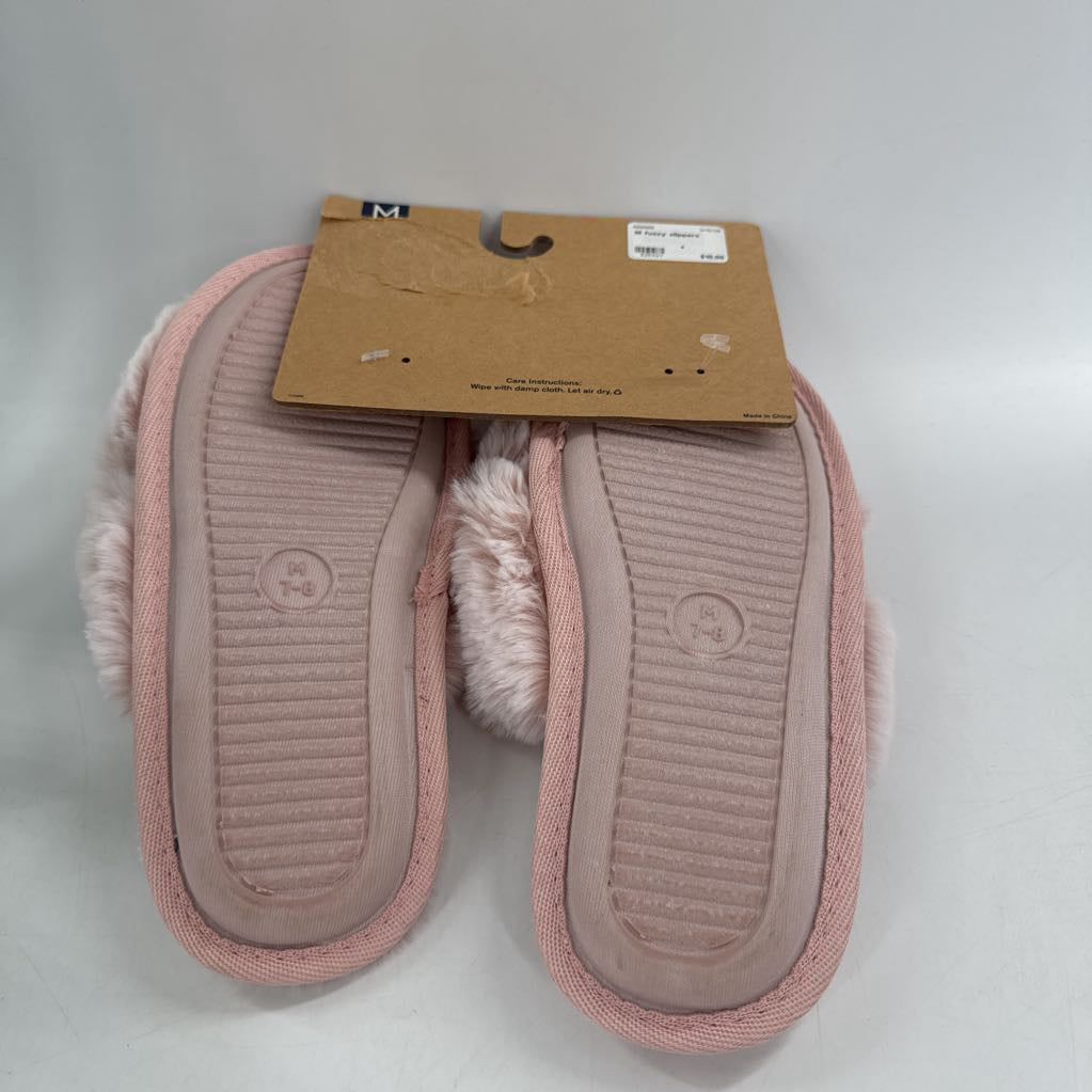 M fuzzy slippers