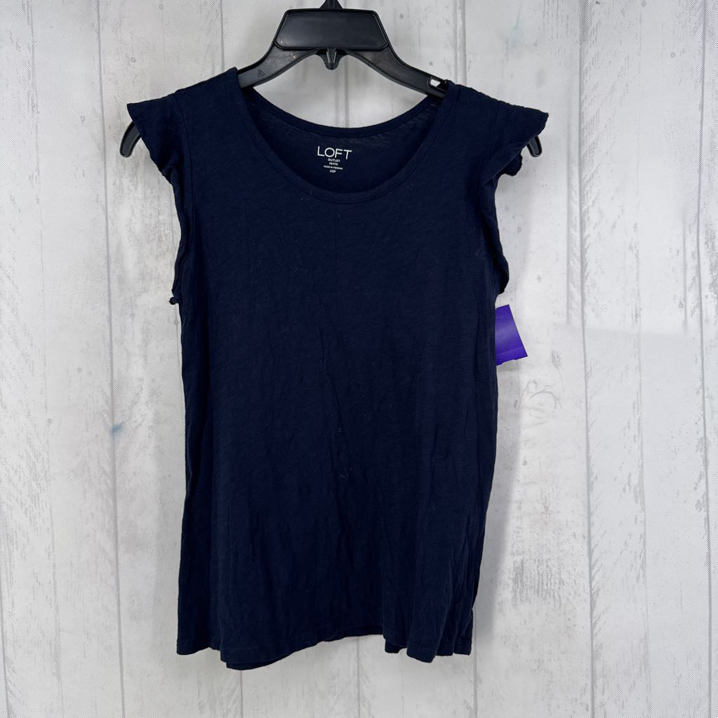 XSp ruffled slv tank