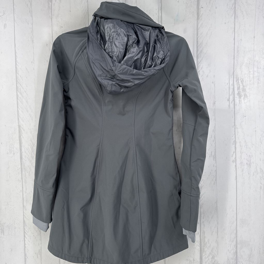 XXS nylon full-zip jacket