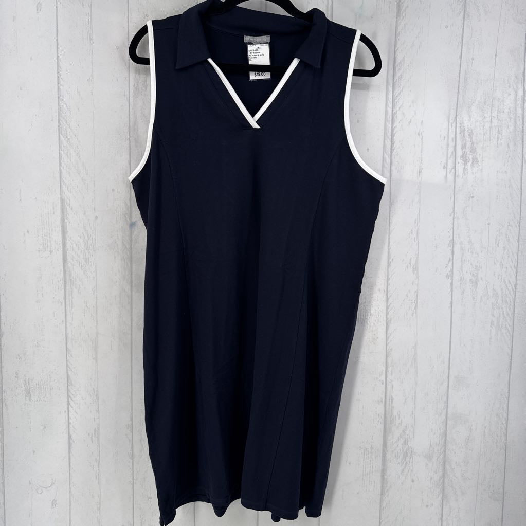 XL v-neck slvls dress