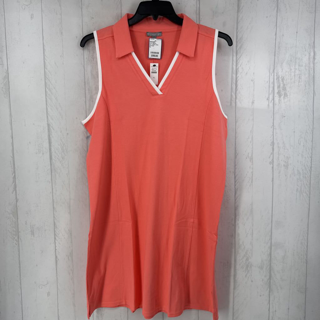 XL v-neck slvls dress