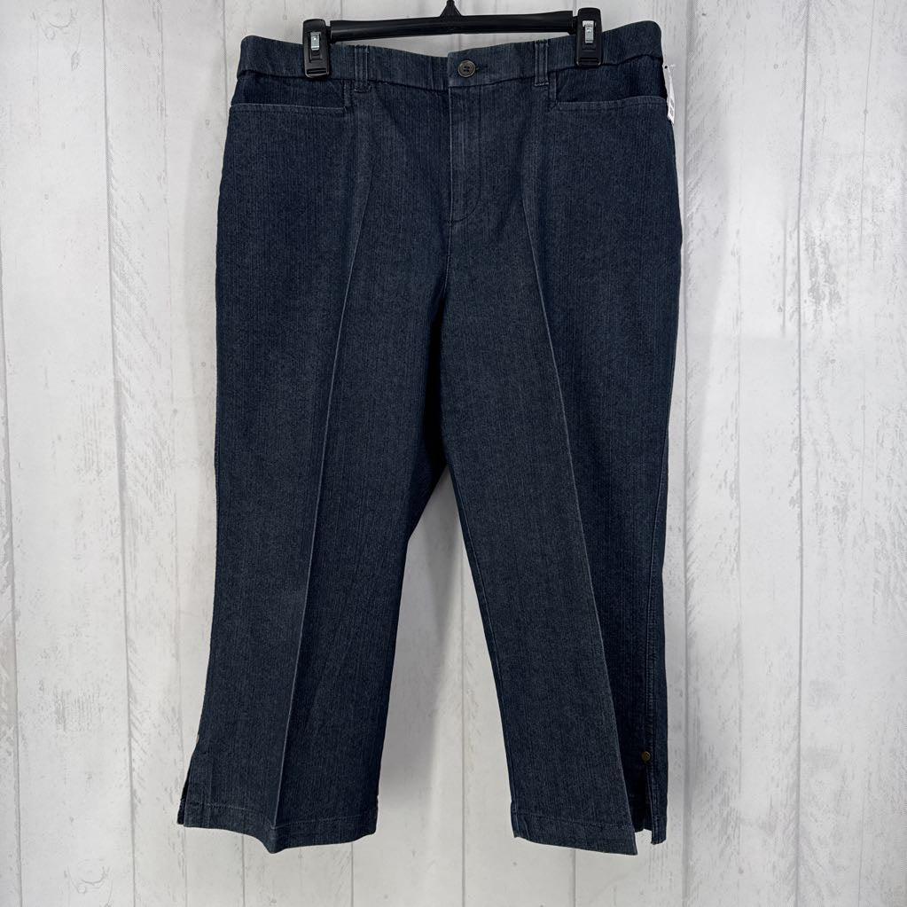 14 stretch denim capris