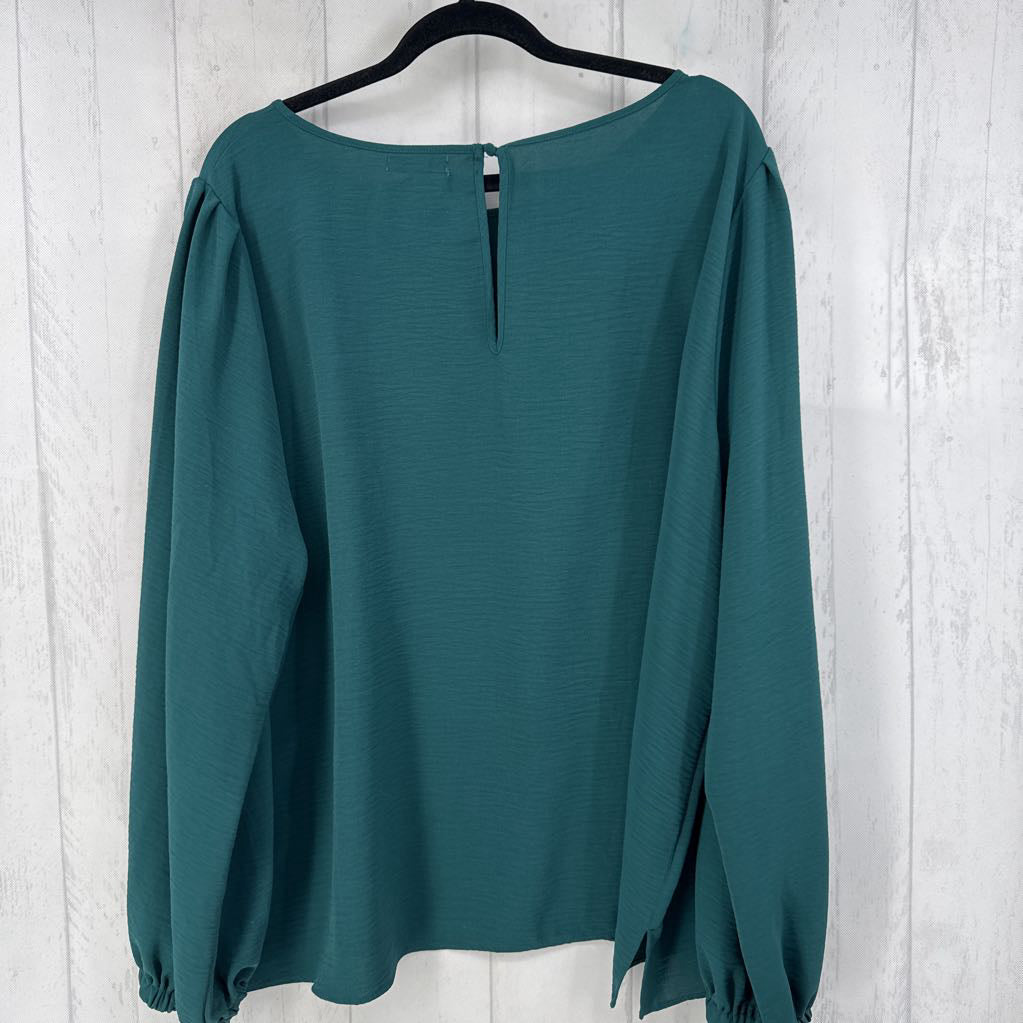 3X textured l/s top