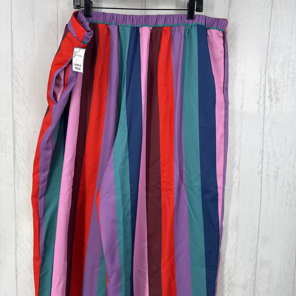 18 pull-on striped pants