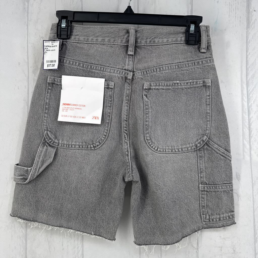0 denim shorts