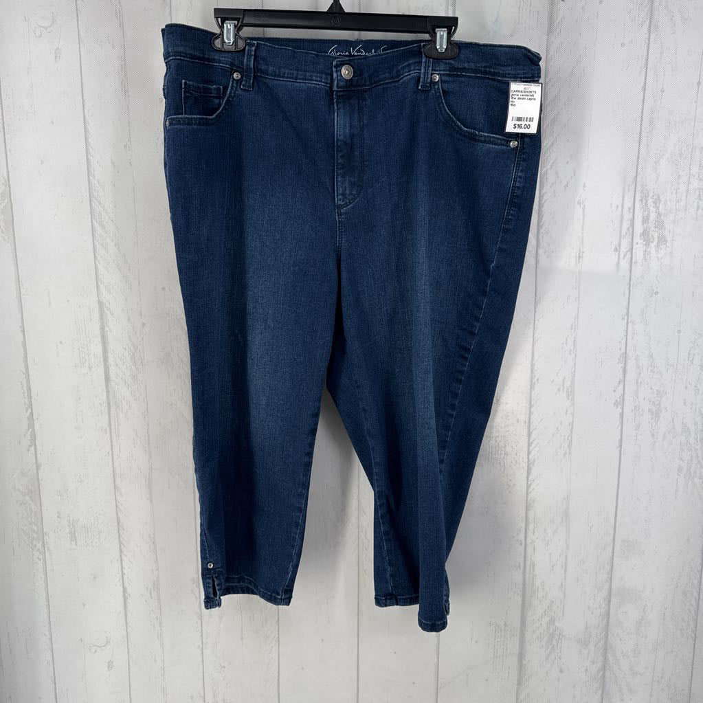16w denim capris