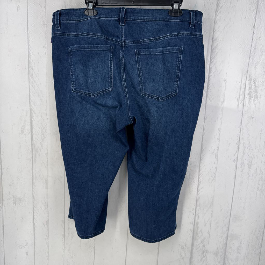 16w denim capris