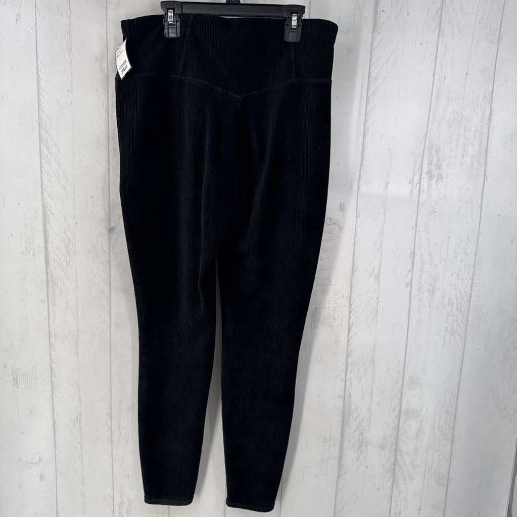 L velour ribbed leggings