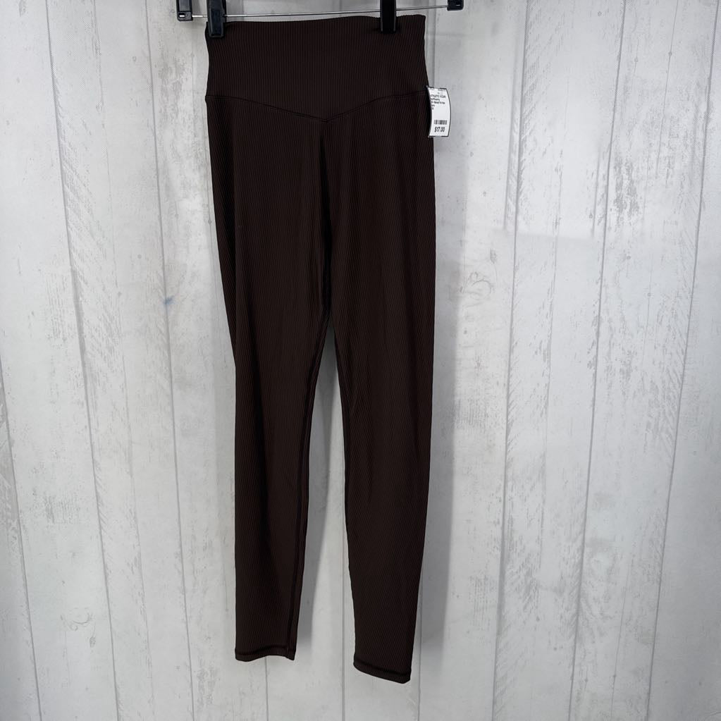 M ribbed hi-rise leggings