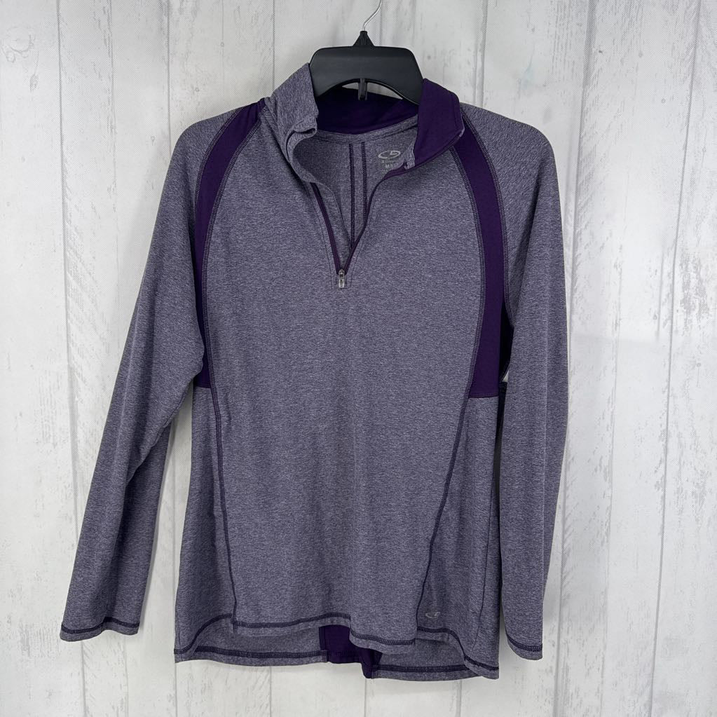 M marled quarter zip l/s pullover