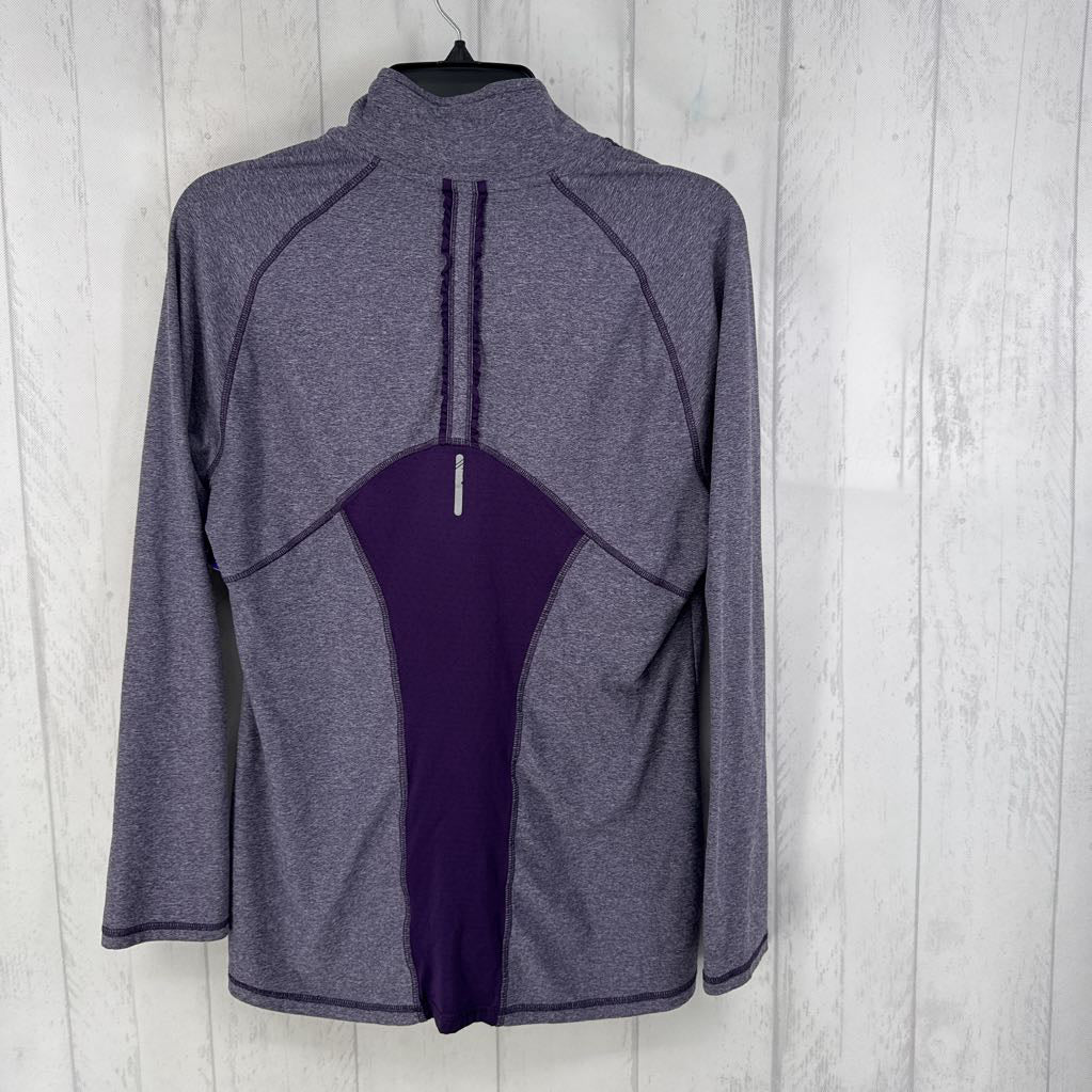 M marled quarter zip l/s pullover