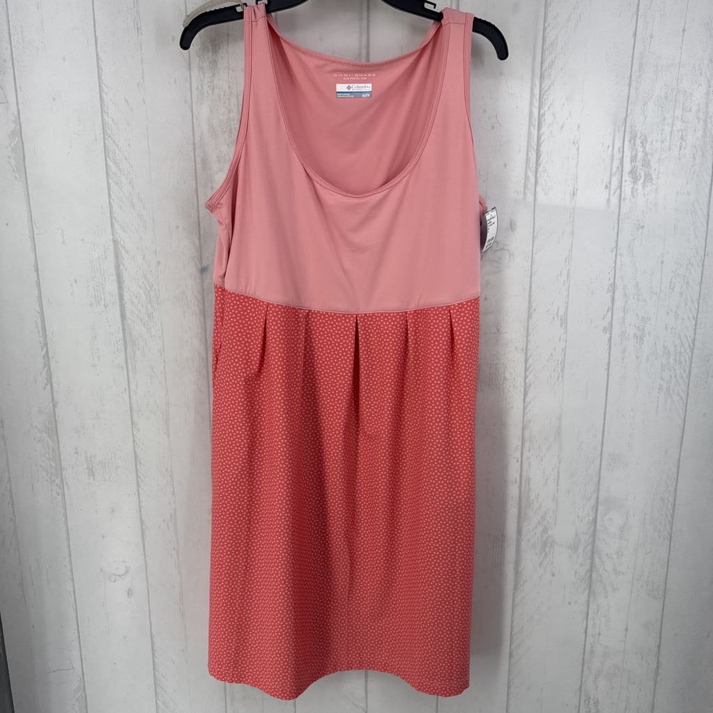 XL scoop neck slvls dress