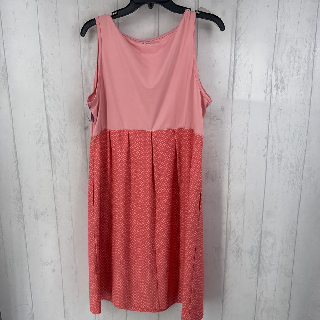 XL scoop neck slvls dress