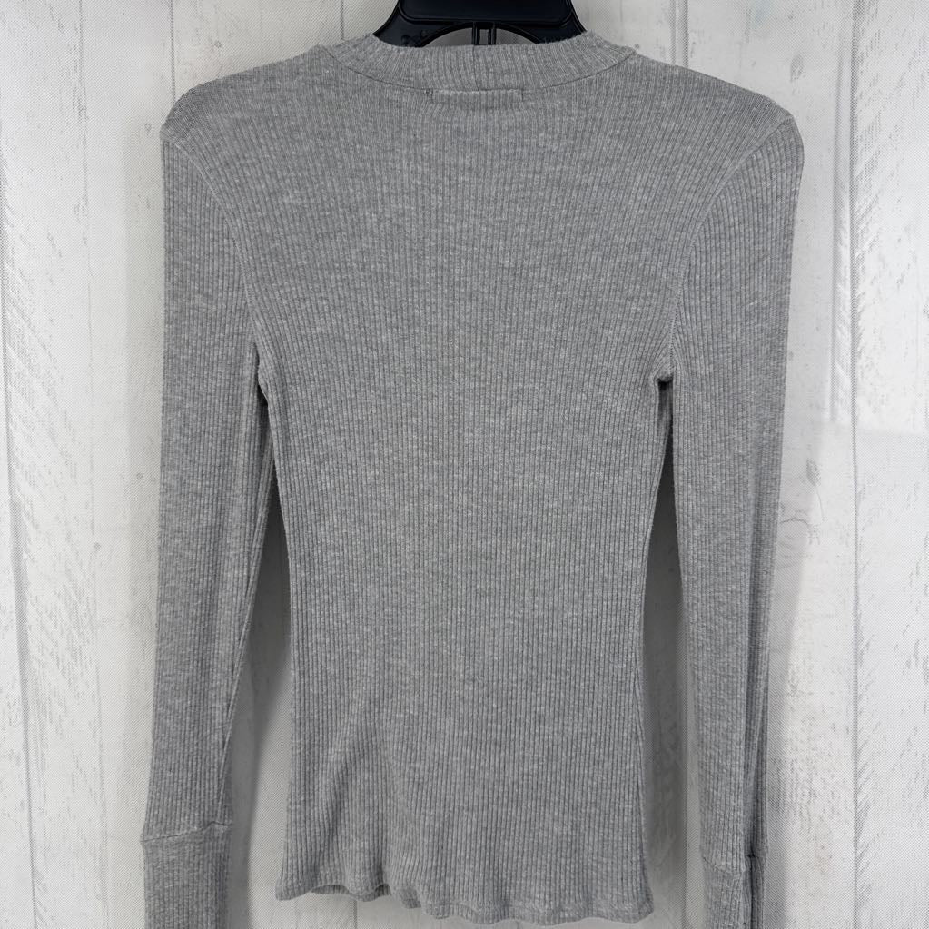 XS l/s ribbed top