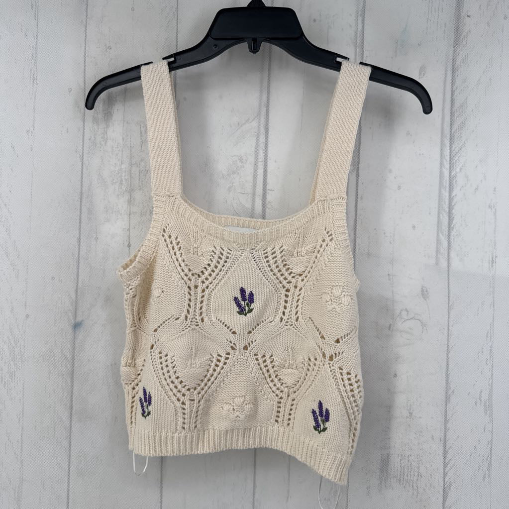 M crochet tank