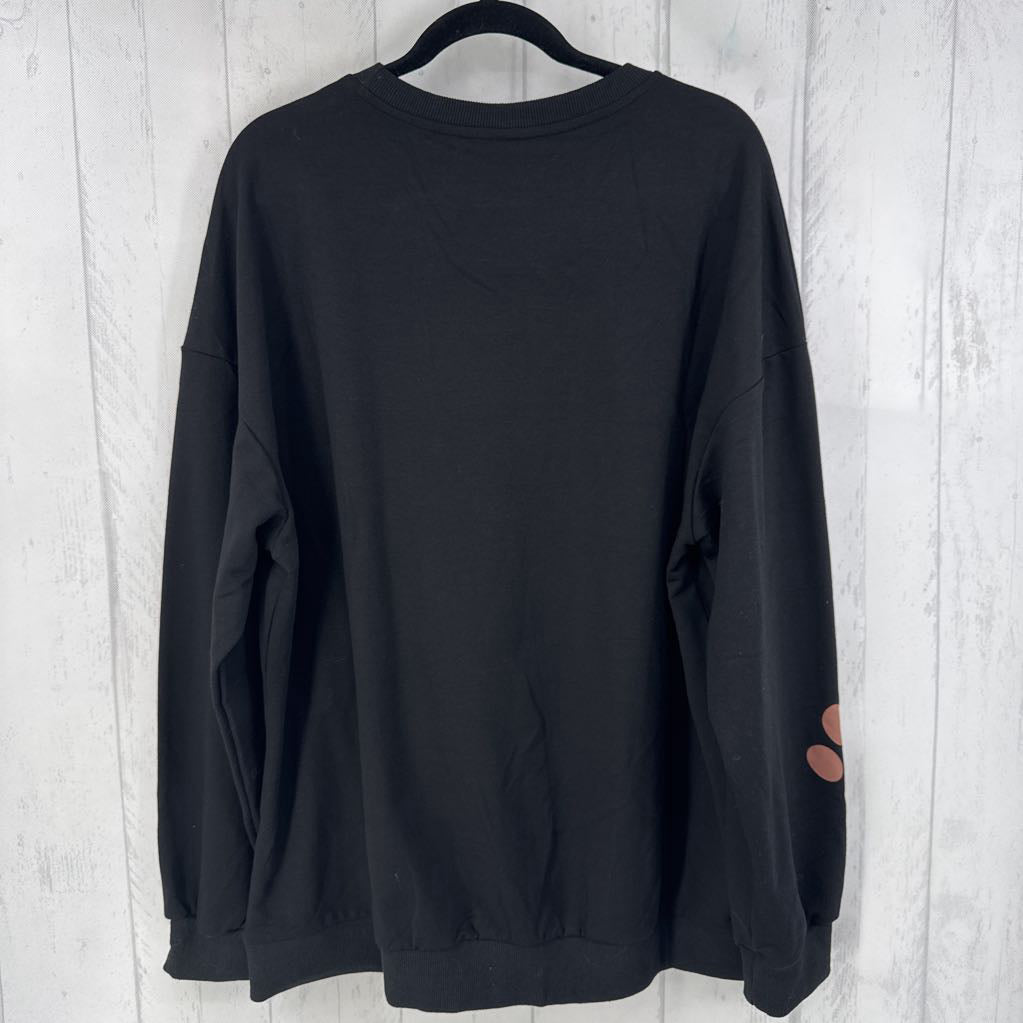 XL crewneck sweatshirt-dogs make everything better