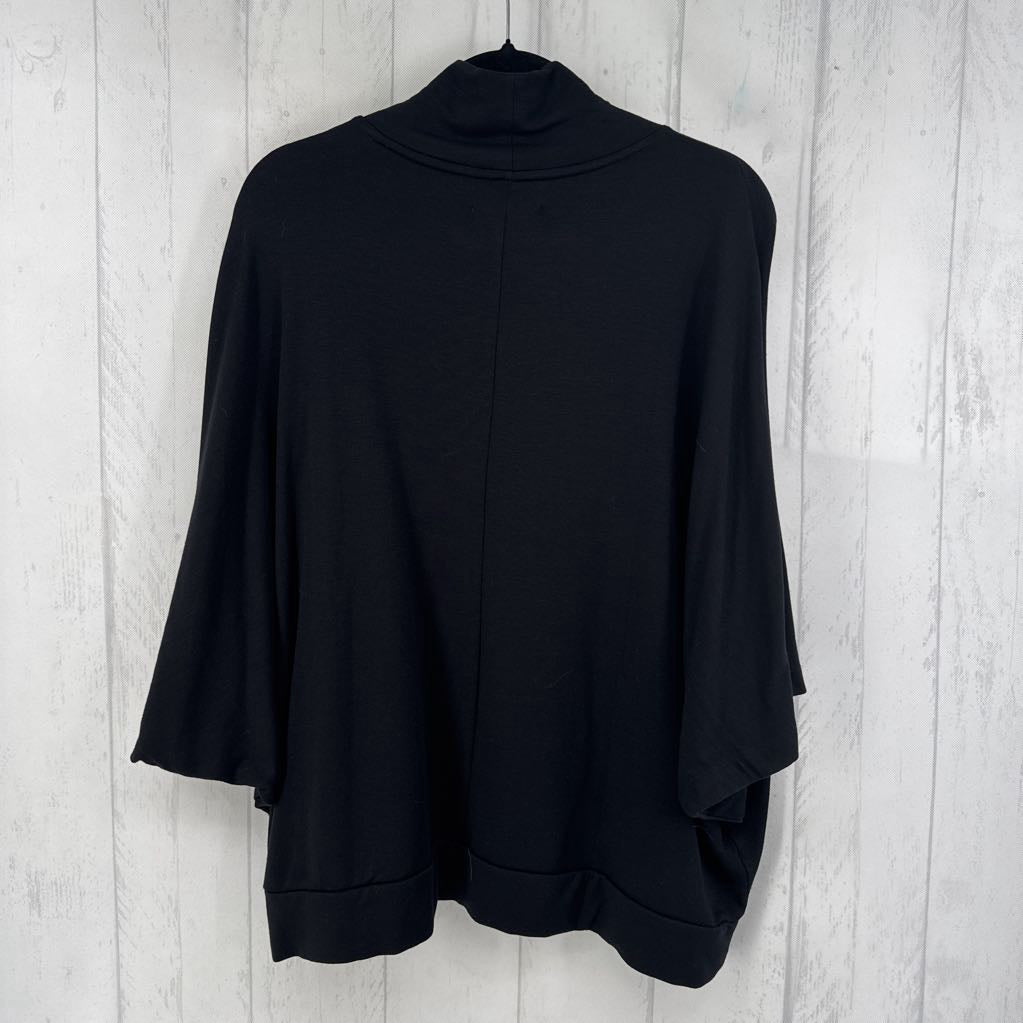 L mock neck dolman slv top