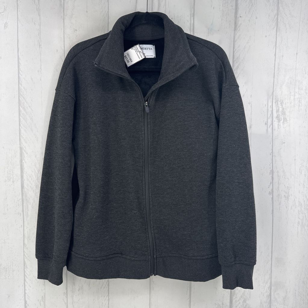 M zip-up sweatshirt